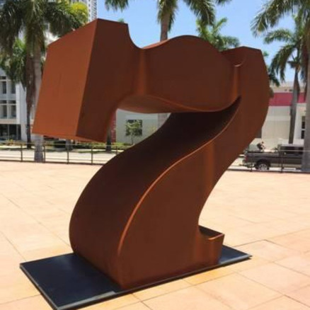Robert Indiana's Seven Sculpture Finds A Permanent Home