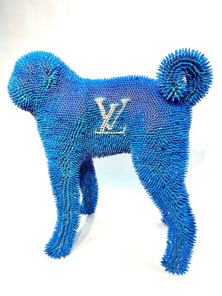 Herb Williams, Blue Louis Vuitton Brussels Griffon, 2023