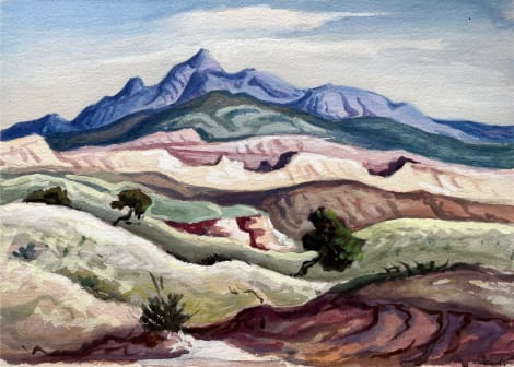 Thomas Hart Benton Western Landscape, 1954 ON LOAN