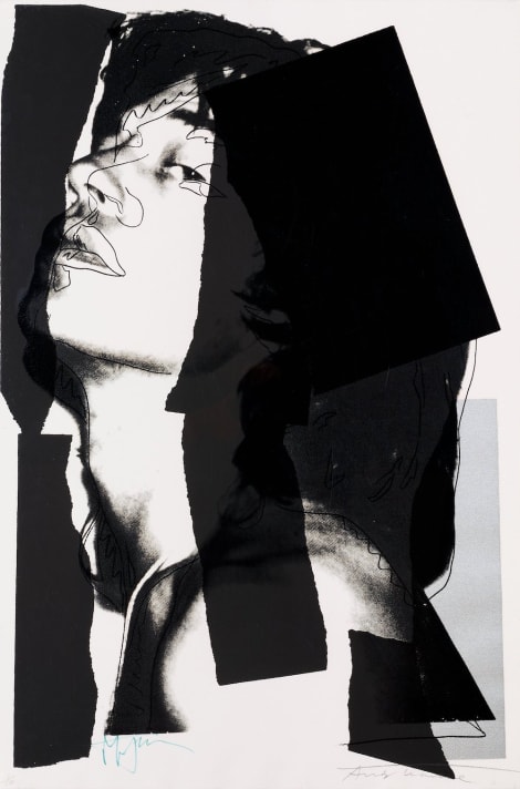 Andy Warhol Mick Jagger print for sale