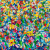 Larry Otoo - Blossom Bouquet - 2022 - 120cm H x 150cm W - Acrylic on canvas