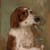 Alison Friend - painting of a dog holding a whiskey tumbler and smoking a cigarette