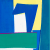 Joanne Freeman abstract gouache on paper with bold colors available at Gilman Contemporary