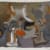 abstract painting by Wolcott Ely