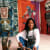 The Filipino-American Female artist Pacita Abad photographed in her studio by Paul Tañedo