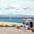 painting of a snack shack along the beach