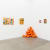 Installation view of the group exhibition "Potluck" at Hashimoto Contemporary LA