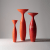 Porcelain vases by Anna Silverton, photo Justin Webb