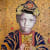 Marion Boehm - Blessing - 2022 - 110cm H x 90cm W - Mixed media on canvas