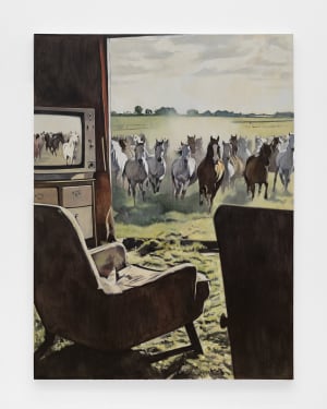 Oliver Clegg, A horse is a horse/Of course of course!, 2024