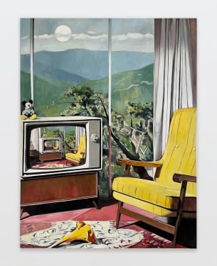 Oliver Clegg, Time becomes a loop, 2024