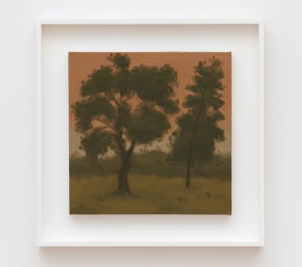Will Gabaldón, Two Trees and Orange Sky, 2023