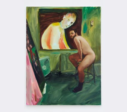 Jenna Gribbon, The Artist Eroticized (Anthony), 2020