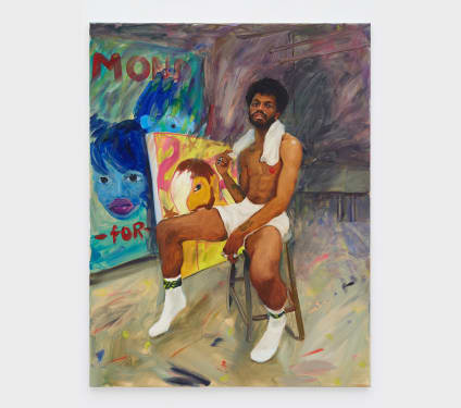 Jenna Gribbon, The Artist Eroticized (Devan), 2020