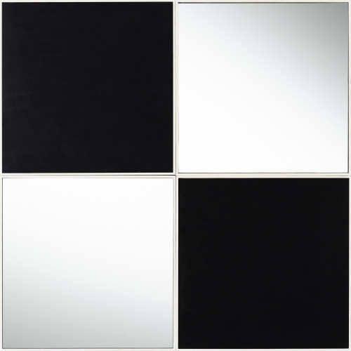 Possible Mirror, Four Squares (after Malevich)