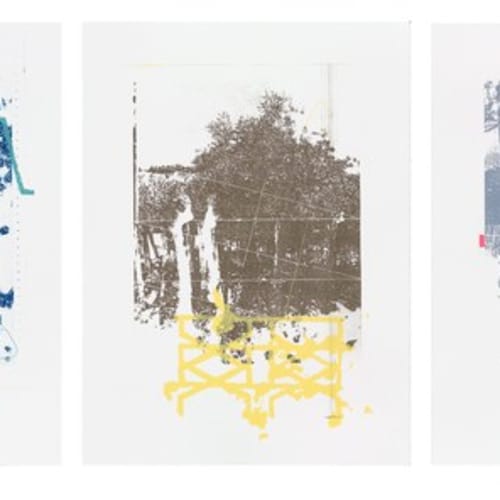 Adler Guerrier, Triptych: Here Marks, Envelops and Preserves, 2015