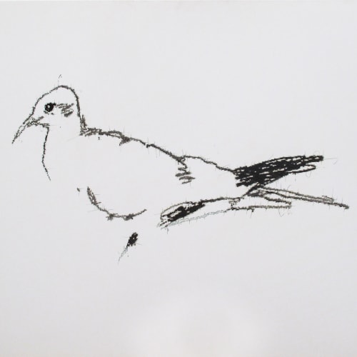 Ye Yongqing 葉永青, Painting a Bird, 2018