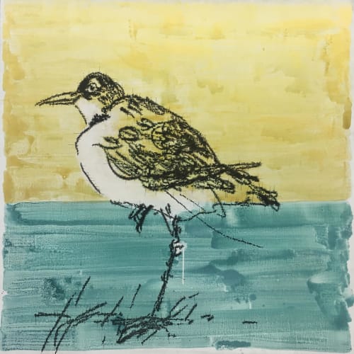 Ye Yongqing 葉永青, Painting a Bird, 2018
