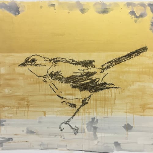 Ye Yongqing 葉永青, Painting a Bird, 2016