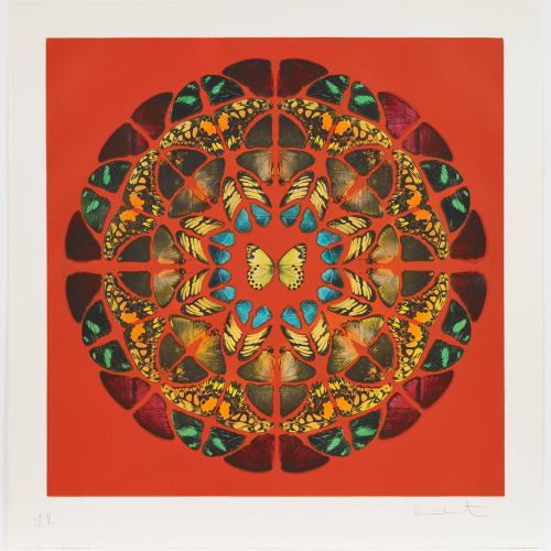 Damien Hirst, UP from Sanctum, 2009/16