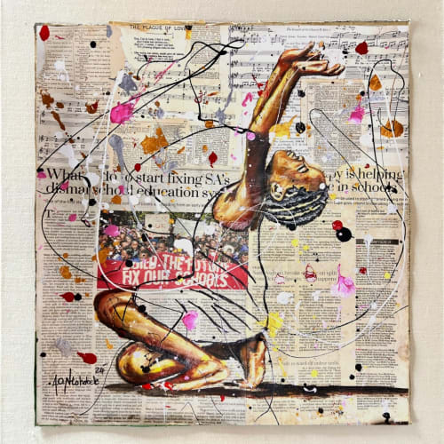 Andrew Ntshabele, The Plague of Love , 2024