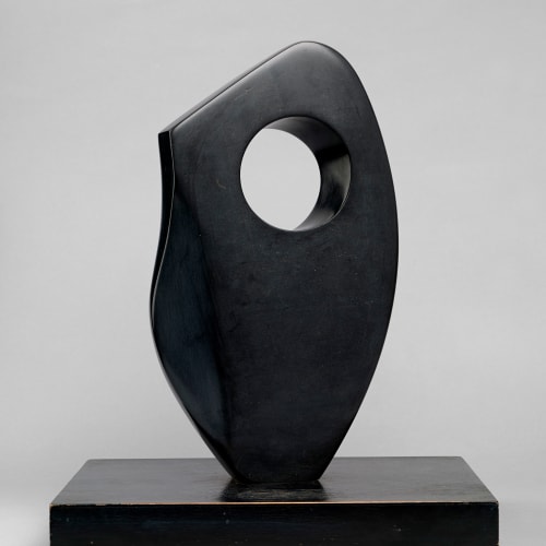 BARBARA HEPWORTH, Single Form with Curve and Hollow, 1966
