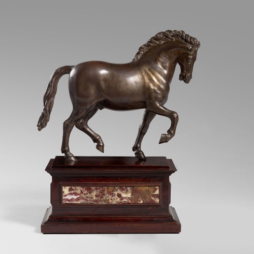 Bronze Horse after a Model by Giambologna, North Italy, 17th Century