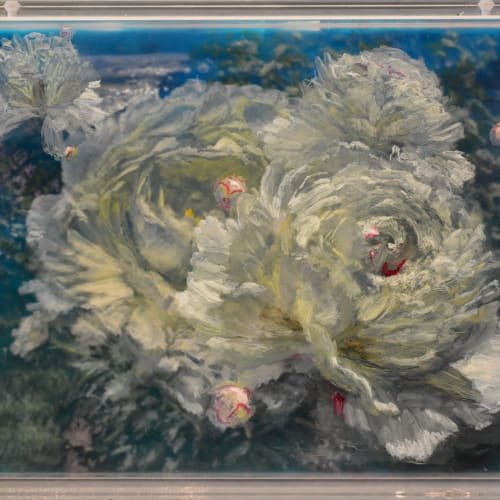 Martin Weinstein, Peonies, Three Afternoons , 2021