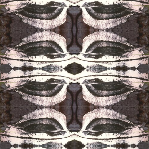 Kaethe Kauffman, Black Waist Totem © Kaethe Kauffman 2022 limited edition print on silk15x6-150, 2022