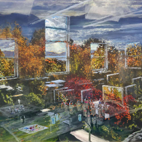 Martin Weinstein, Autumn Studio, Inside Over Outside, 2023
