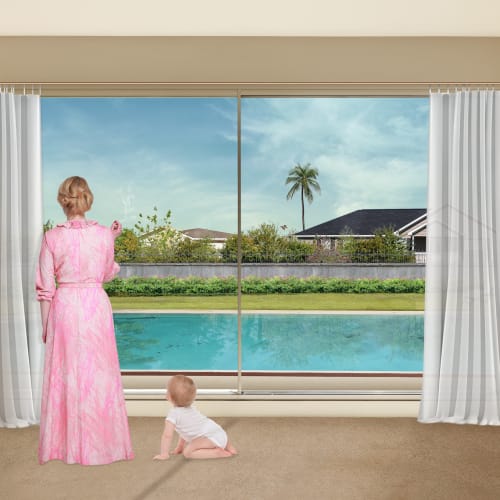 Liron Kroll  Childcare No.1, 2013  Photography, Digital Photo-Montage  63 x 100 cm  24 3/4 x 39 3/8 in.  Edition of 5 plus 2 artist's proofs