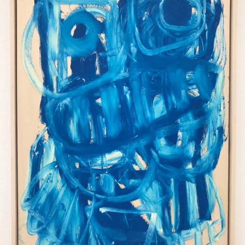 Anne-lise Coste, Blue Nude Woman (After Love) , 2017
