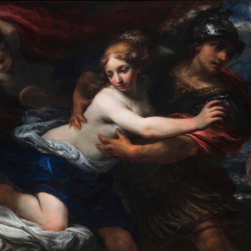 Francesco Botti, Paris’ abduction of Helen, ca. 1670 - 1680