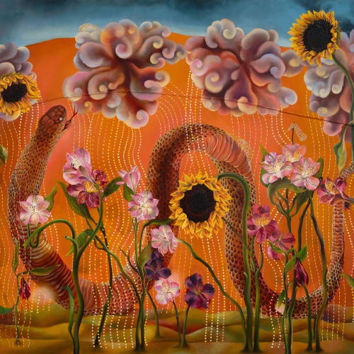 Sahana Ramakrishnan, Rains that Open, 2024