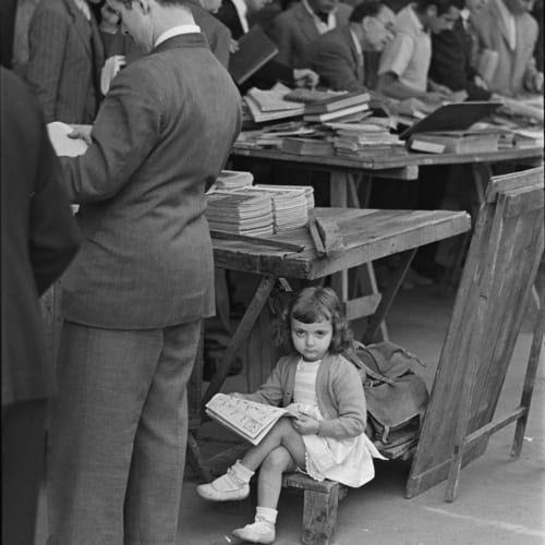 Ramón Masats, Sant Antoni Market, Barcelona, 1955.