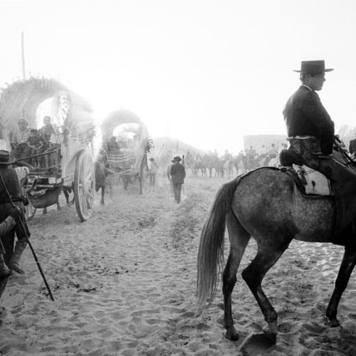 Ramón Masats, Romería del Rocío, Almonte, Huelva, 1959.