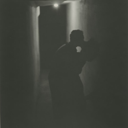 Saul Leiter, Kissing (variant), c. 1950.