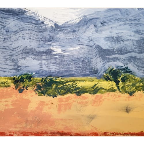 Marine WALLON, Point rouge, ligne jaune XV, 2022