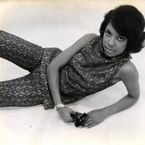 James Barnor, Photoshoot with Erlin Ibreck at Campbell-Drayton Studio, London, 1967