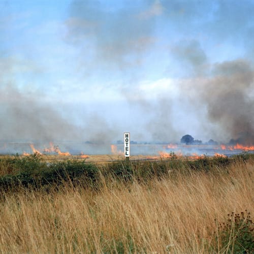Paul Graham, Burning fields, Melmerby, North Yorkshire, september 1981