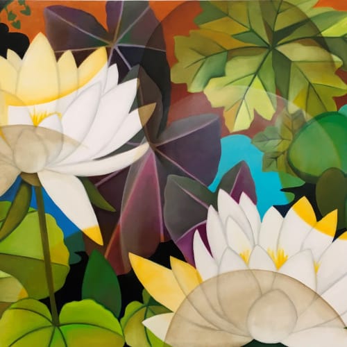 Senaka Senanayake, White Lotus, 2019