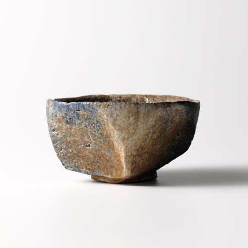 Koichiro Isezaki  Black Tea Bowl - 黒茶盌, 2019  Ceramic  H3 3/4 x W6 1/2in  H10 x W16 1/2cm