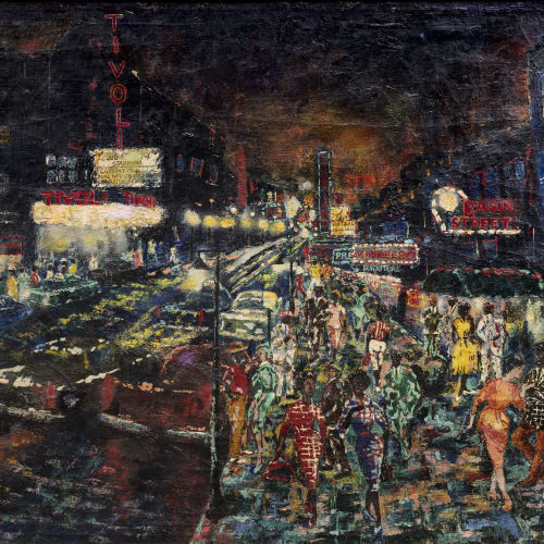 Wadsworth Jarrell, Neon Row, 1958