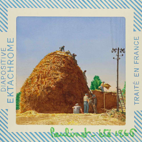 Stéphane Belzère, Diaquarelle n°150, 2025