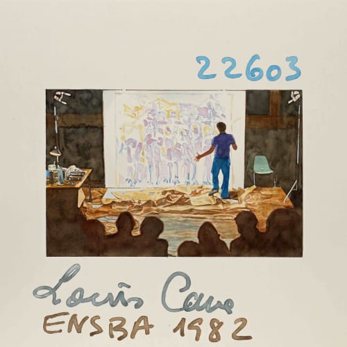 Stéphane Belzère, Diaquarelle n°143, 2025