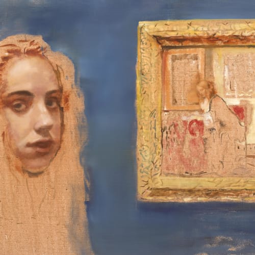 Margaret Corcoran, An Enquiry II- Therese and The Metsu, 2019