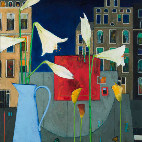 <span class="artist"><strong>Liz Knox</strong></span>, <span class="title"><em>Een Perspectief van Amsterdam (an Ansterdam perspective)</em>, 2020</span>
