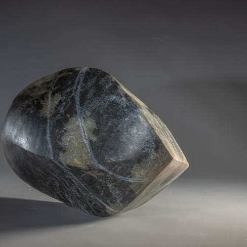 Steve Dilworth  Blade Stone, 2020  harris stone  18cm high x 35cm x 6cm