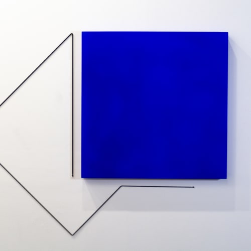 Mehdi Moutashar, Deux carrés (Two squares), 2021