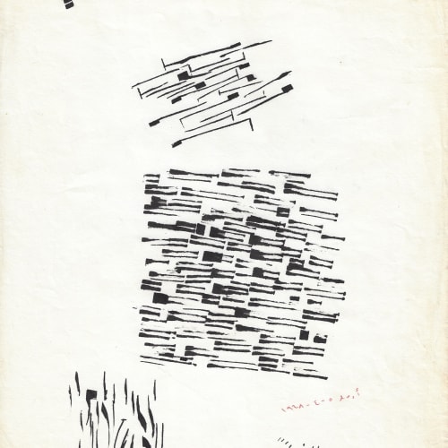 Mehdi Moutashar, Sketches, Oslo, 5 April 1968